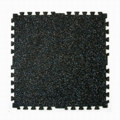 ZipTile Interlocking Rubber Tile 20% Color 3/8 Inch 28x28 Inches