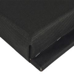 Corner top of Safety CourtQuiet Impact Wall Pad 2 Inch x 4x7 Ft. Z Clip in Night Sky