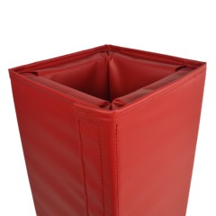 Safety Outdoor Pilaster Wrap Round or Square 20 to 38 Inches Inside Dimension 6 Ft. top angle view
