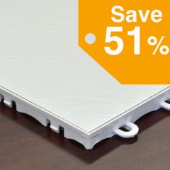 Basement Portable Floor Tile 5/8 Inch x 1x1 Ft.