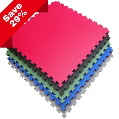 MMA Grappling Mats showing full tiles colors.