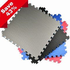 BJJ Mats for home 1-1/2 Inch x 2x2 Ft. stack of 4 color options