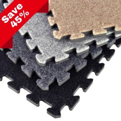 Royal Interlocking Carpet Tile 5/8 Inch x 2x2 Ft.