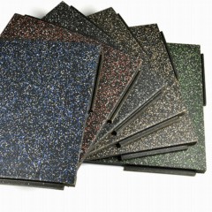 Sterling Athletic Rubber Tile 35% Premium Colors 1.25 Inch x 2x2 Ft.