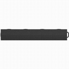 Techfloor Border Beveled Edge with tabs shown in Black