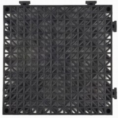 Perforated Tile - Heavy Duty - 3/4 Inch Black