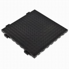 Solid Surface Triangle Top Tile - 3/4 Inch Black