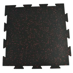Rubber Tile Interlocking 2x2 Ft 8 mm 10% Color Pacific