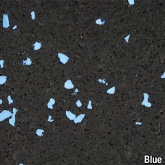 Blue close-up Straight Edge Tile 10% Color 1/2 Inch x 2x2 Ft. Pacific