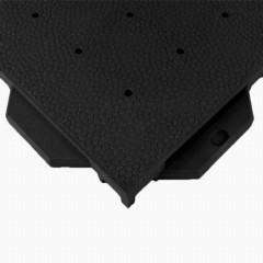 VersaCourt Outdoor Court Foundation Panel 1.25 Inch 30x30 Inches in black corner