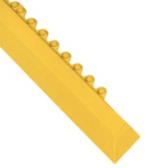 Wearwell 24/Seven Edging Female/Male NBR Yellow 5/8 Inch x 3x39 Inches cormer ramp