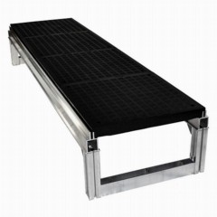 Wearwell Foundation Platform System Smooth 12x18x72 Inch Kit