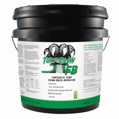 Adhesive Turf Claw FB Foam Back Adhesive 4 Gal.