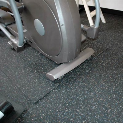 Rubber Flooring Rolls 3/8 Inch 10% Color fleck regrind for gym matting