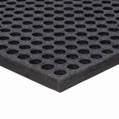WorkStep Black With GritTuff 3x5 Feet Black