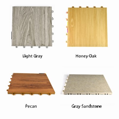 HomeMax Raised Floor Tile 5/8 Inch x 1x1 Ft. 4 colors named