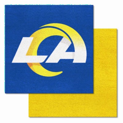 NFL Los Angeles Rams 18x18 carpet tile