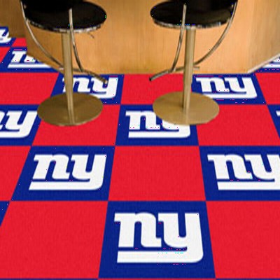 NFL New York Giants 18x18 carpet tile