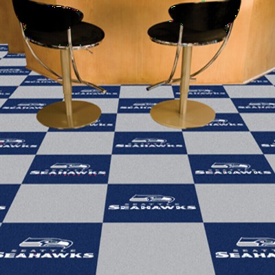 NFL Seattle Seahawks 18x18 carpet tile