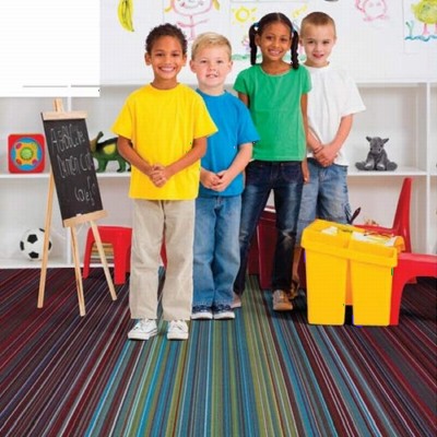 Parallel Carpet Tile Classroom