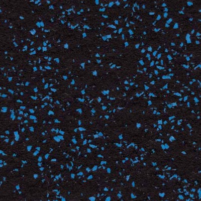 Buff blue surface Interlocking Rubber Tile 23x23 Inch x 8 mm 20% Color Eureka