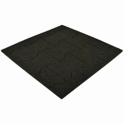 Angled Equine Paver Horse Tile 2x2 Dog Bone 2x2