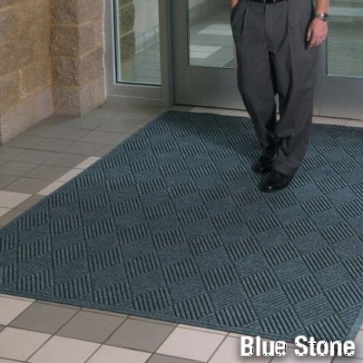 Waterhog Fashion Diamond Indoor Outdoor Entrance Mat 35x46 inches building entrance.