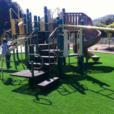 Play Time Artificial Grass Playground Turf Roll 15 Ft Jungle Gym