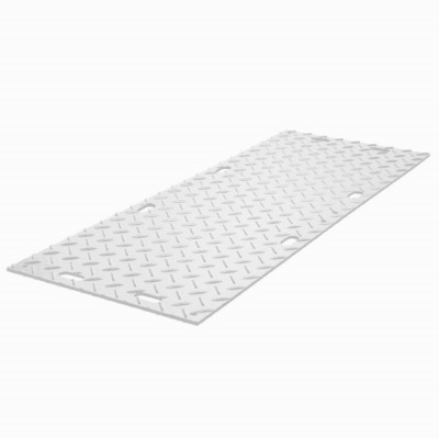 MambaMat Ground Protection Mat Natural 1/2 Inch x 3x8 Ft. full angle view
