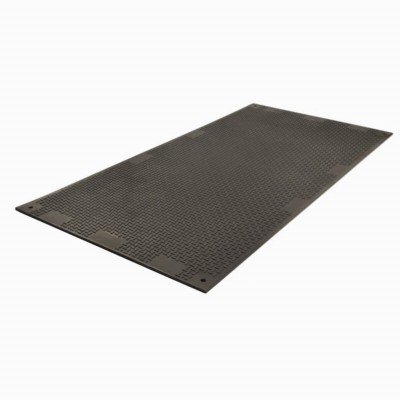 VersaMats Diamond-Foot 4x8 ft Black