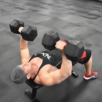 4x6 Ft x 3/4 Inch Fitness Rubber Floor Mat Diamond Black press.
