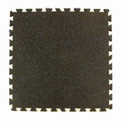 Geneva Rubber Tile 3/8 Inch 10% Color full tile.