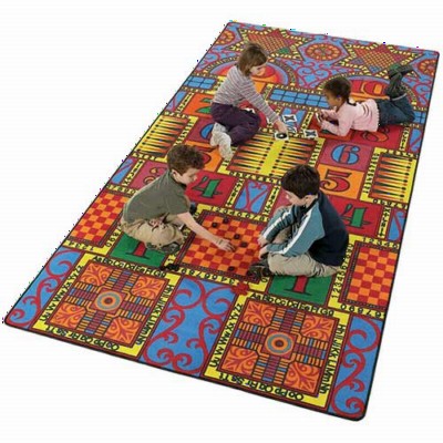 Games That Teach Kids Rug 12 x 6 feet