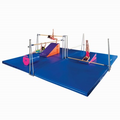 Practice Gymnastics Competition Landing Mats Blue 6 x 12 ft x 12 cm Non-Fold