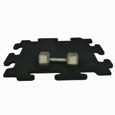 Mega Lock 3/4 Inch Thick Rubber Full Tile with Dumbbell