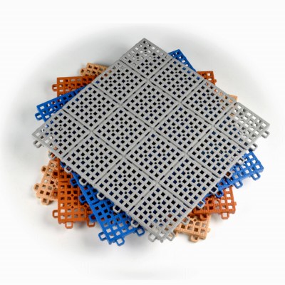 Outdoor Interlocking Patio Tiles Full Color Stack from Greatmats