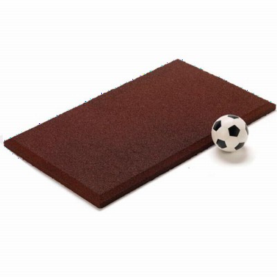 Swing set mat rubber play flooring Redwood