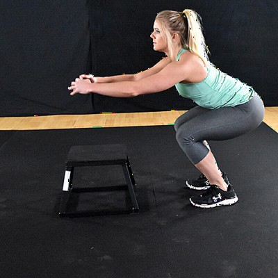 Plyometric Rolled Rubber 3/8 Inch jumping exercises.