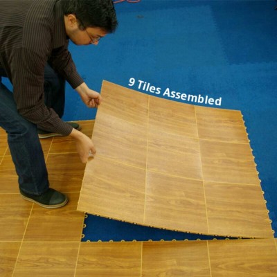Portable Dance Floor Tiles 9 tiles outdoor 3x3.