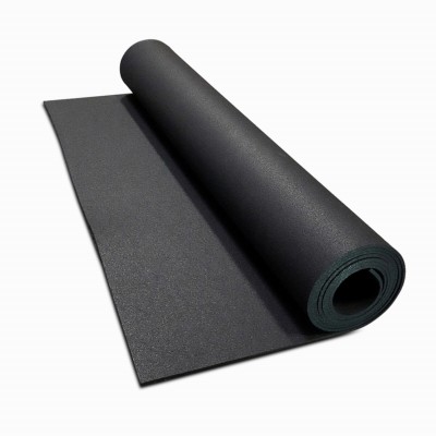 Rolled Rubber - 8 mm -  Black - US roll