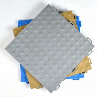 StayLock Bump Top Colors shack showing gym tiles