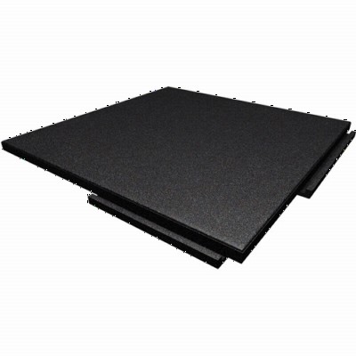 Sterling Roof Deck Tile Rubber 2 Inch Black showing tile.