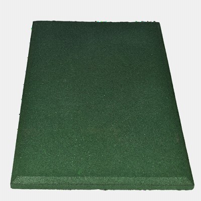 Green Playground Slide Mats for Under Swings