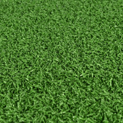 Greatmats Gym Turf Value 3/4 Inch x 15 Ft. Wide 5 mm Foam - Green Surface Texture Close Up