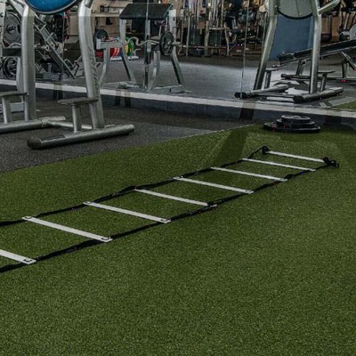 RageTurf Rally Roll 72 inch x 25 ft x 24 mm Footwork Flooring Install