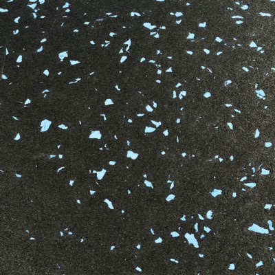 Survivor Rubber Tile Interlocking 2x2 Ft x 1/4 Inch Big Chip 20% Color blue full.
