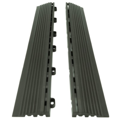 VersaCourt Active Outdoor Court Edge Reducer 5/8 Inch x 2.5x15.75 Inches Pack of 10 female and male borders