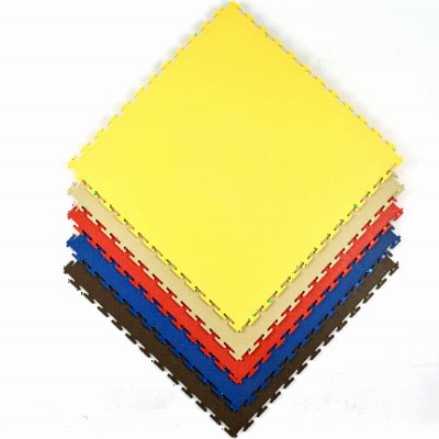 Smooth Top PVC Interlocking Color Ever Tile full stack