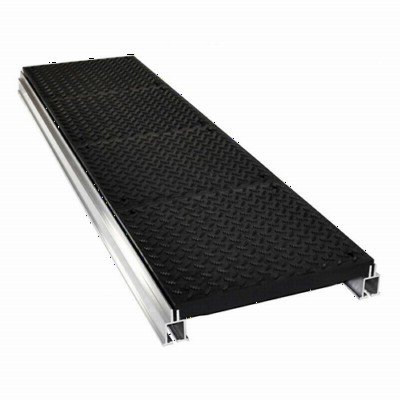 Wearwell Foundation Platform System Diamond-Plate 4x36x18 Inch Kit Full Single