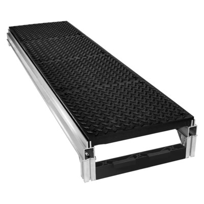 Wearwell Foundation Platform System Diamond-Plate 8x18x54 Inch Kit Full Single